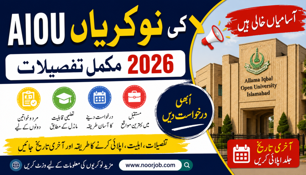 AIOU Jobs 2026
