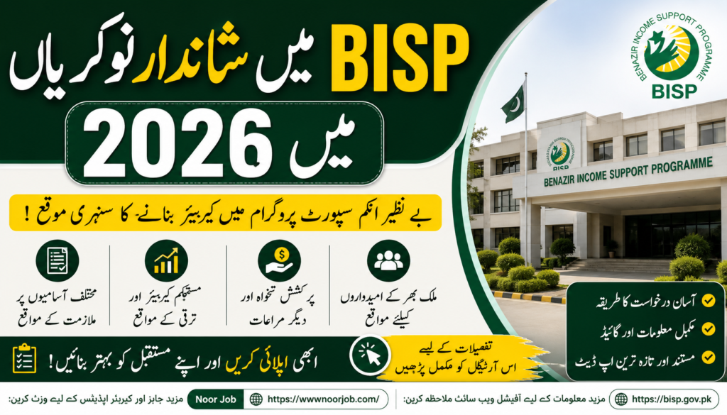 BISP Jobs in 2026